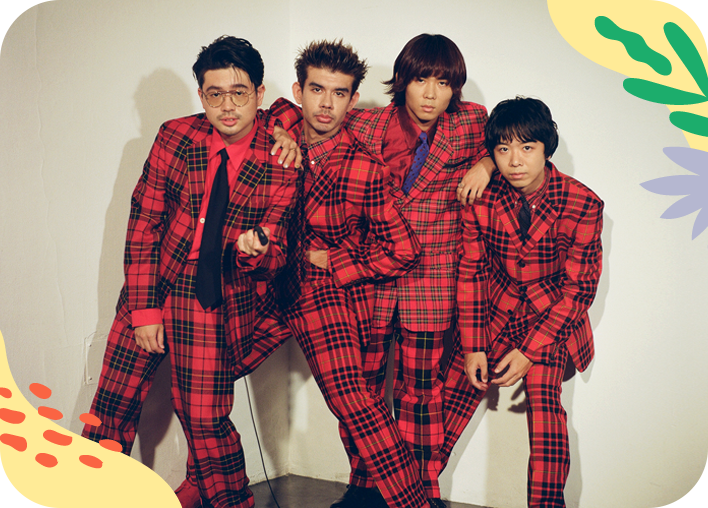 野外フェス「ARIFUJI WEEKENDERS 2025」に出演するOKAMOTO'S