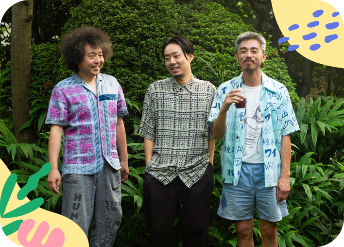 野外フェス「ARIFUJI WEEKENDERS 2025」に出演するU-zhaan × 環ROY × 鎮座DOPENESS