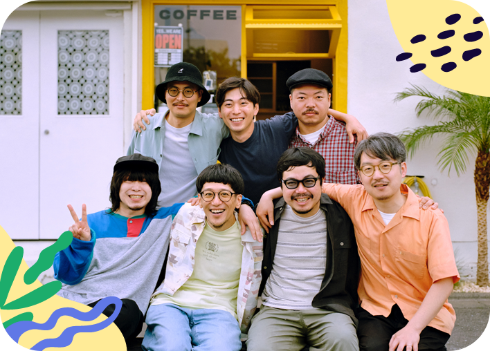 野外フェス「ARIFUJI WEEKENDERS 2025」に出演する思い出野郎Aチーム