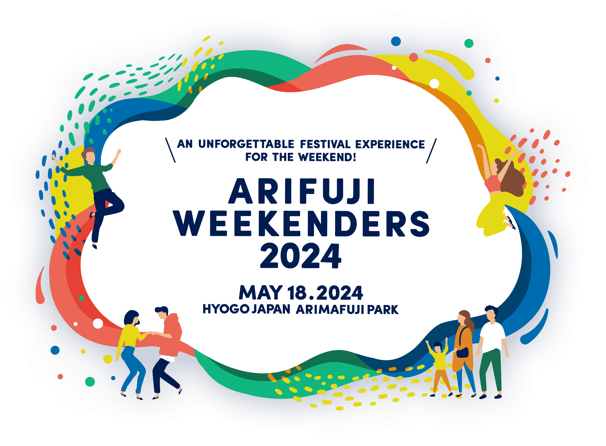 ARIFUJI WEEKENDERS 2024 official website. outdoor festival to be held on Saturday, May 18, 2024.