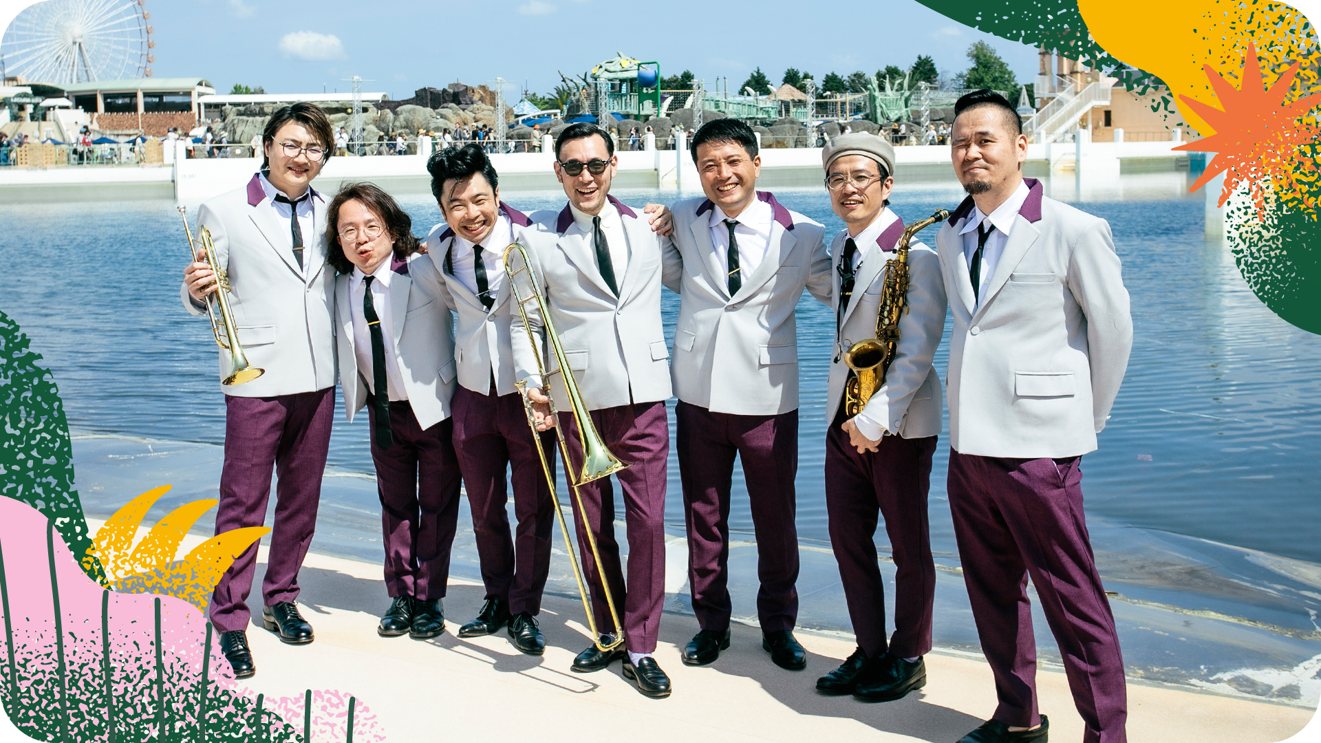 野外フェス「ARIFUJI WEEKENDERS 2026」に出演する在日ファンク